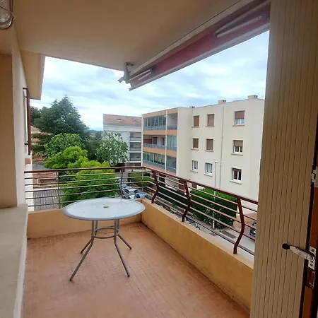 T3 Meuble 70m2 Poste Centre Ville 아파트 사나리쉬르메르